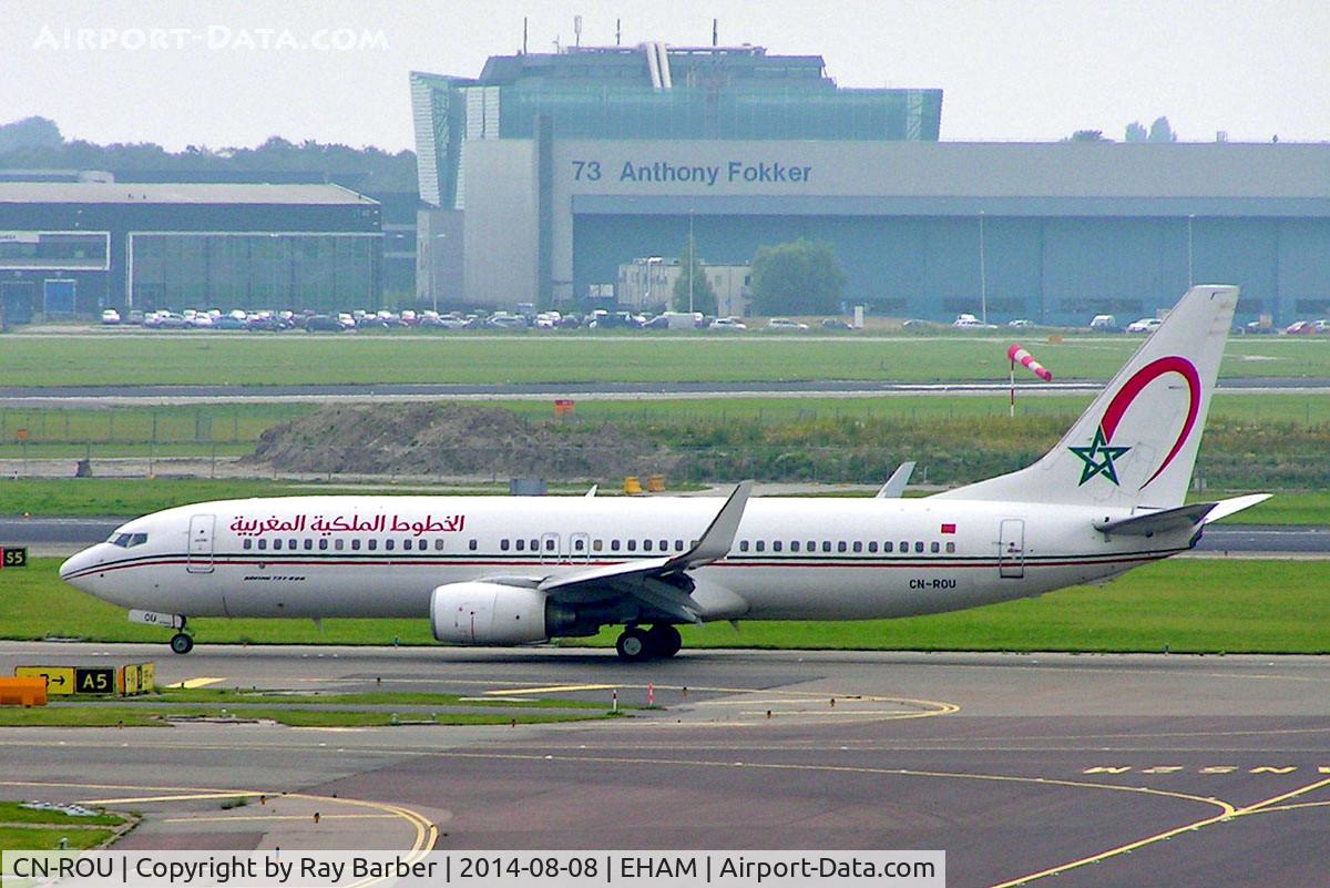 CN-ROU, 2009 Boeing 737-8B6 C/N 33069, Boeing 737-8B6 [33069] (Royal Air Maroc) Amsterdam-Schiphol~PH 08/08/2014