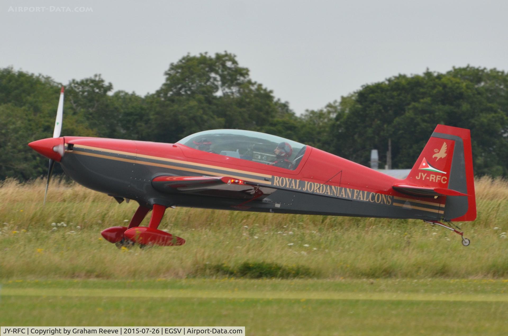 JY-RFC, 2007 Extra EA-300 C/N 1241, Royal Jordanian Falcons.