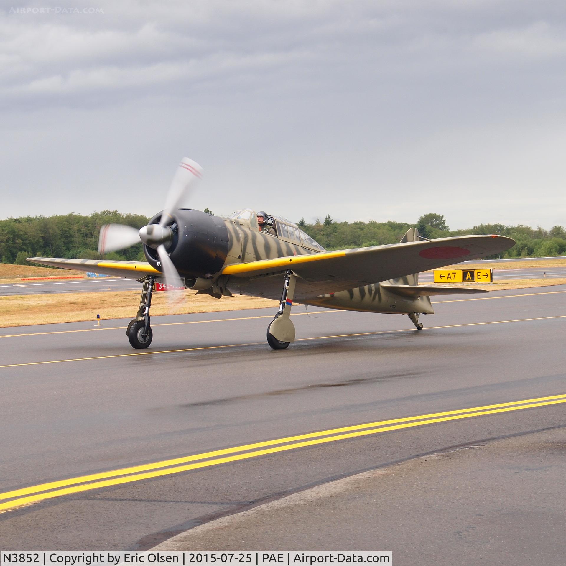 N3852, Mitsubishi A6M3 Reisen (Zero) C/N 3852, Mitsubishi A6M3-22 Reisen 