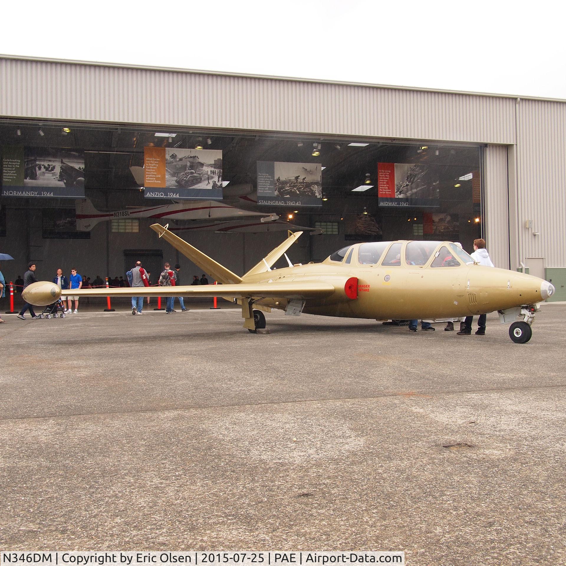 N346DM, 1962 Fouga CM-170 Magister C/N 346, 1962 Fouga CM-170 on display