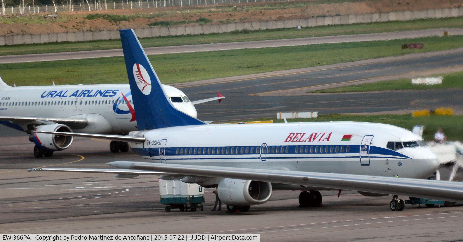 EW-366PA, 1997 Boeing 737-31S C/N 29058, Domodedovo - Moscu - Rusia