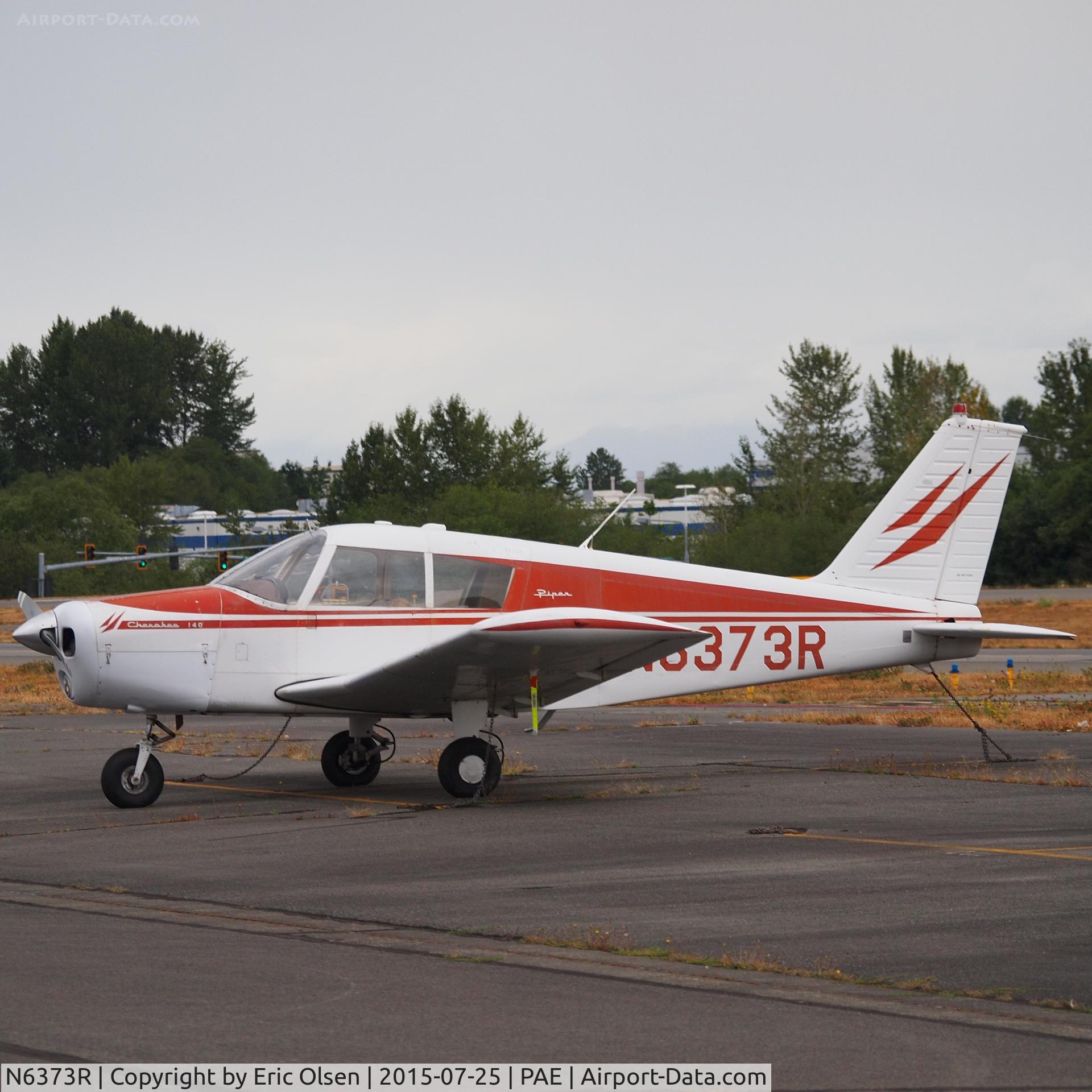 N6373R, 1966 Piper PA-28-140 C/N 28-21546, 1966 Piper