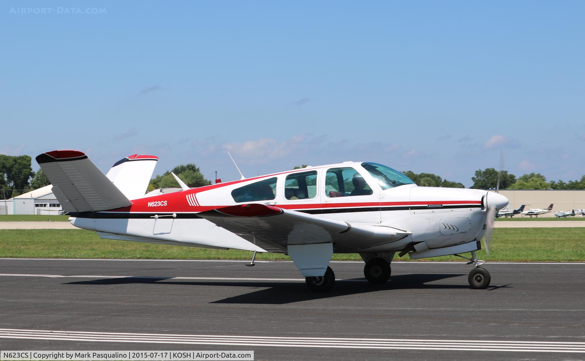N623CS, 1960 Beech M35 Bonanza C/N D-6360, Beech M35