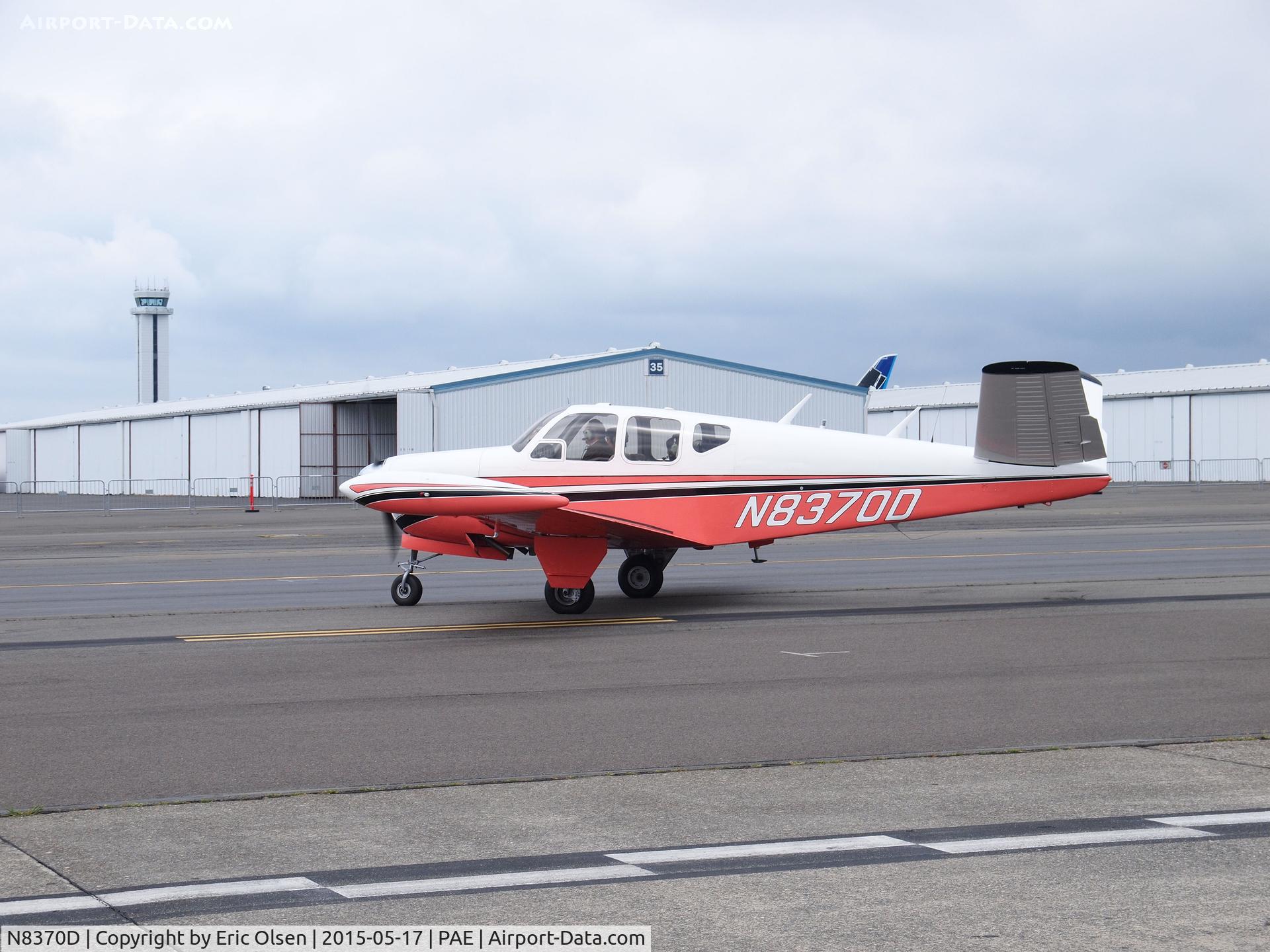 N8370D, 1958 Beech J35 Bonanza C/N D-5463, 1958 Beech J35