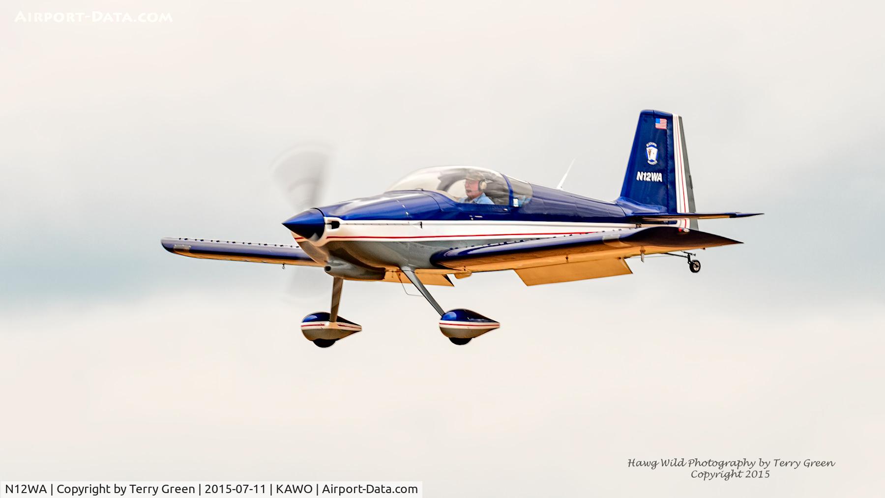 N12WA, 1994 Vans RV-6 C/N 21712, 2015 Arlington Washington Fly-In