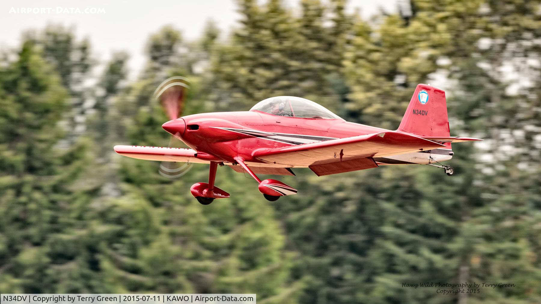 N34DV, 1988 Vans RV-4 C/N 1619, 2015 Arlington Washington Fly-In