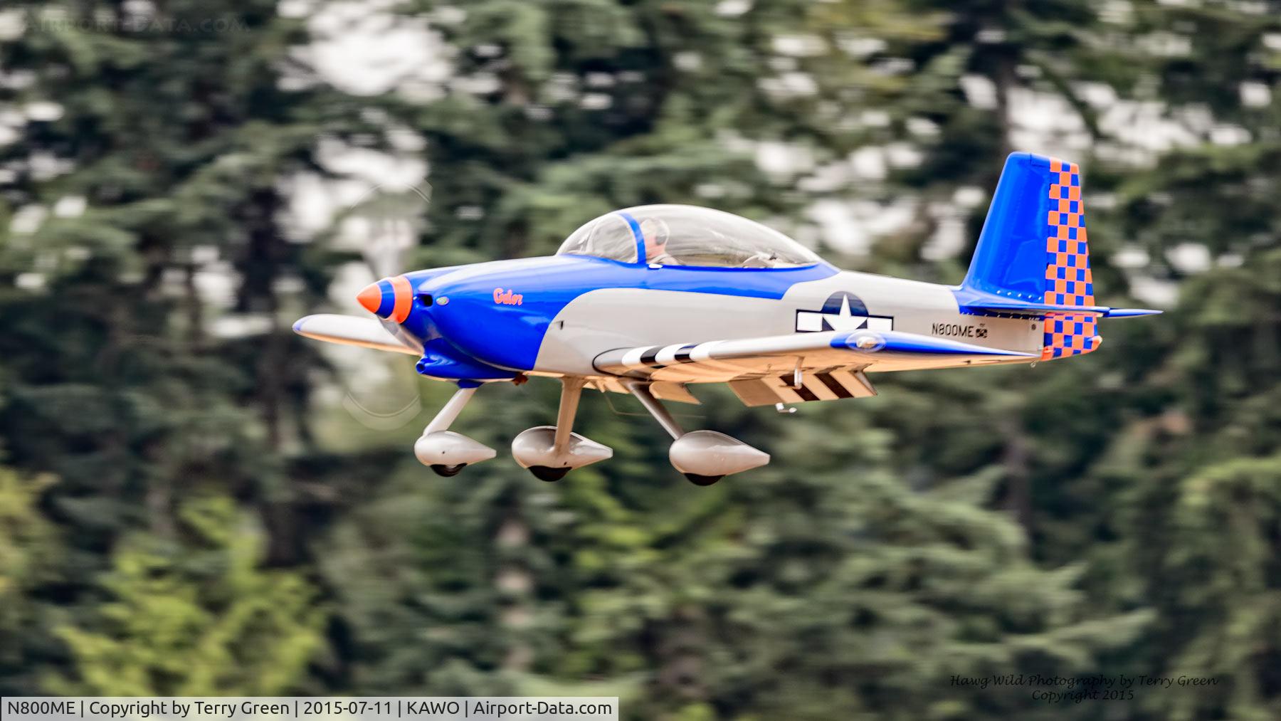 N800ME, 2012 Vans RV-8A C/N 82748, 2015 Arlington Washington Fly-In