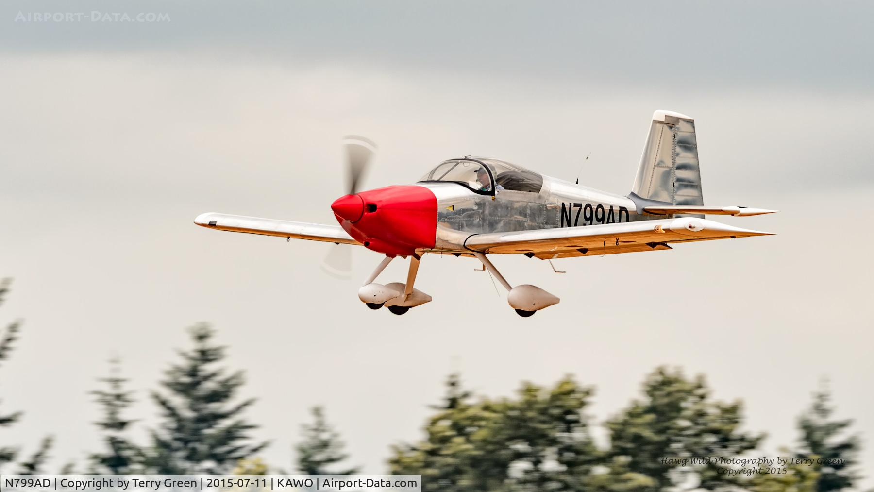 N799AD, Vans RV-9A C/N 90618, 2015 Arlington Washington Fly-In