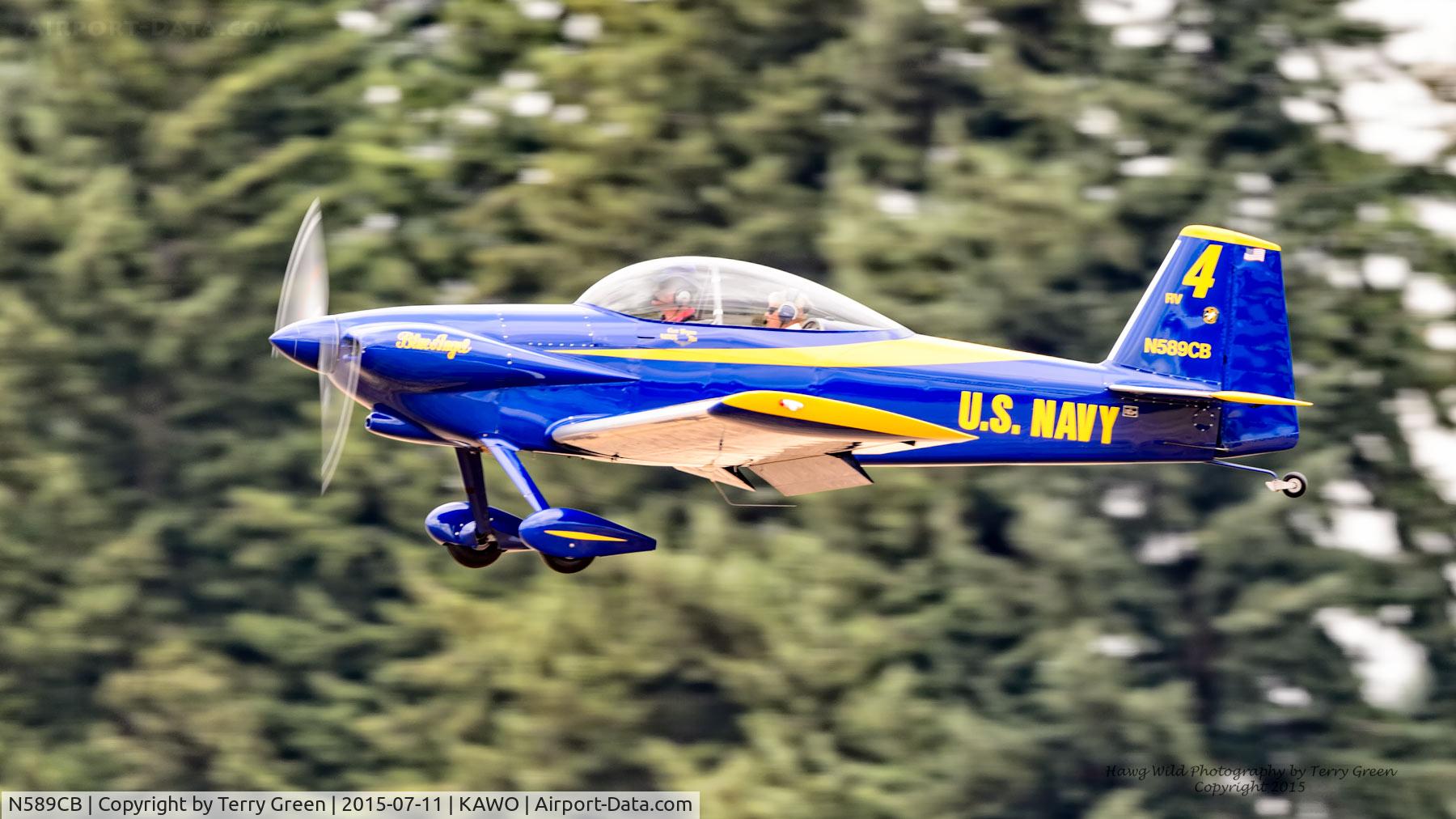 N589CB, 1993 Vans RV-4 C/N 589, 2015 Arlington Washington Fly-In
