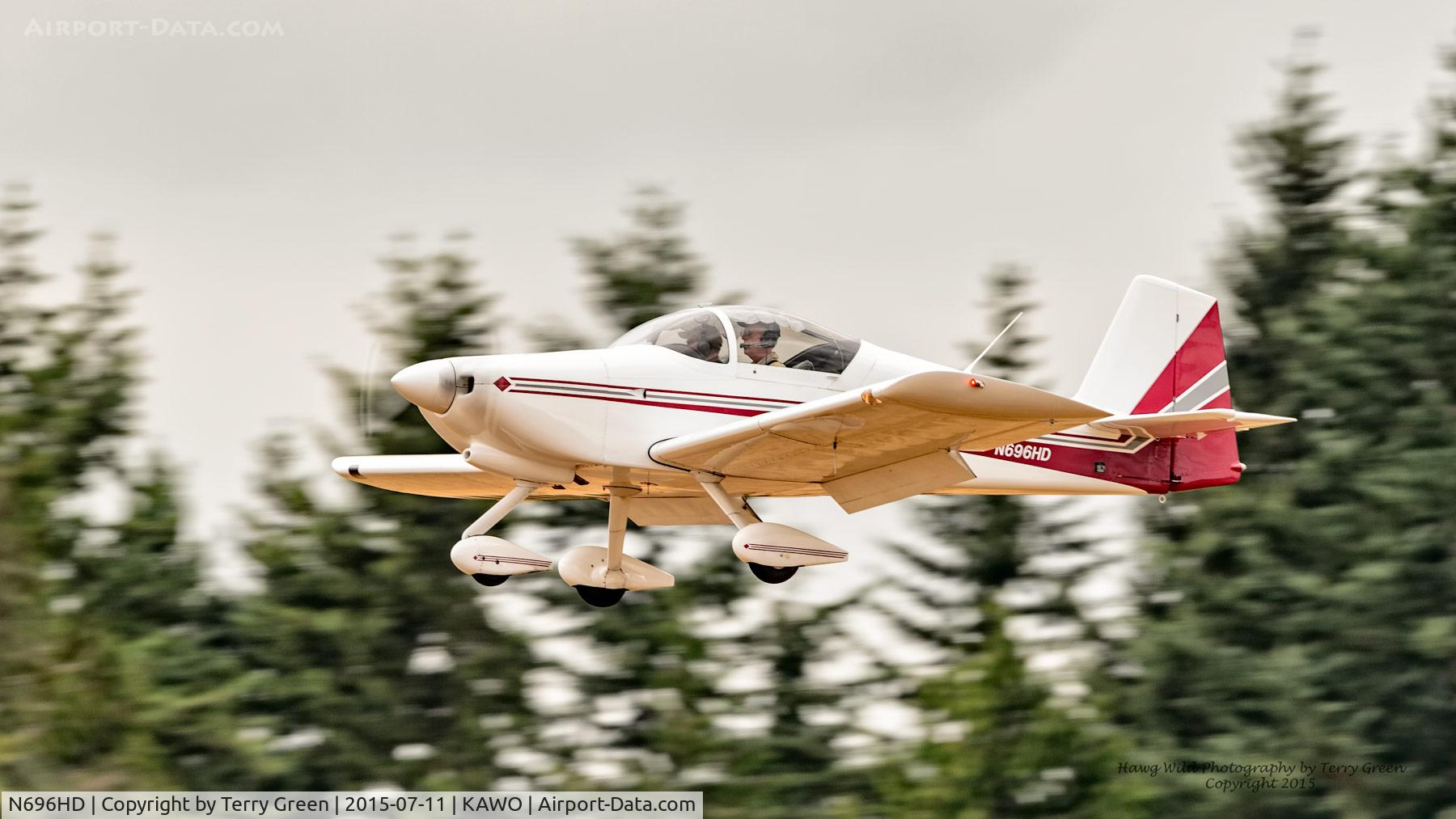 N696HD, 1997 Vans RV-6A C/N 22481, 2015 Arlington Washington Fly-In