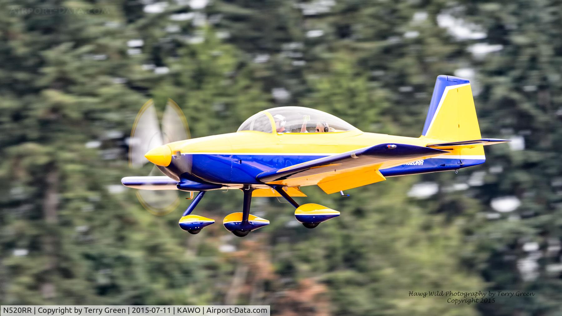 N520RR, 2003 Vans RV-8A C/N 81485, 2015 Arlington Washington Fly-In