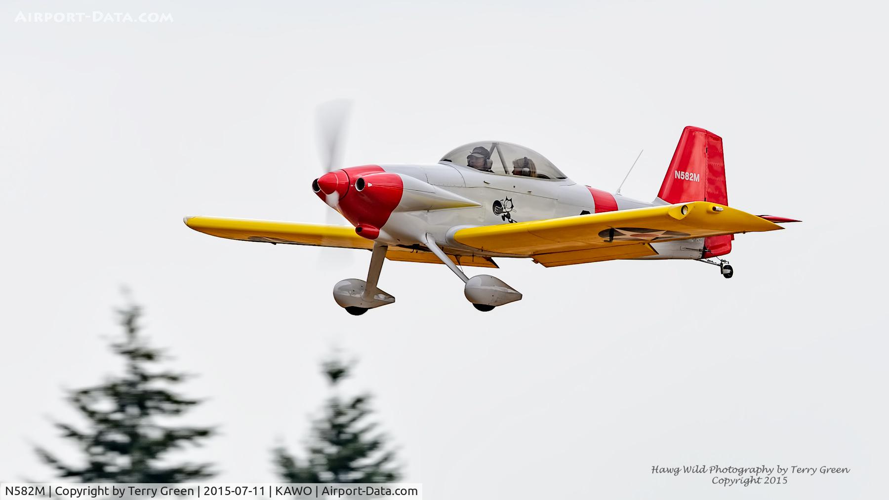 N582M, 1991 Vans RV-4 C/N 1608, 2015 Arlington Washington Fly-In