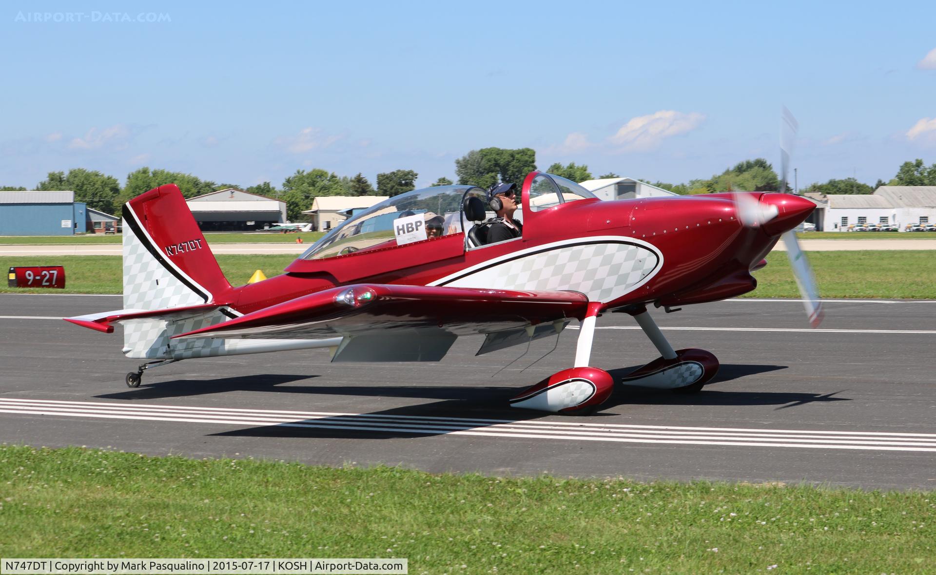 N747DT, 2014 Vans RV-8 C/N 82862, Vans RV-8