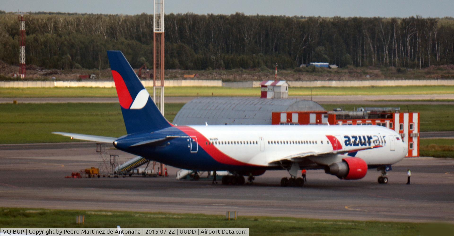 VQ-BUP, 1999 Boeing 767-33A/ER C/N 28043/734, Domodedovo - Moscu - Rusia