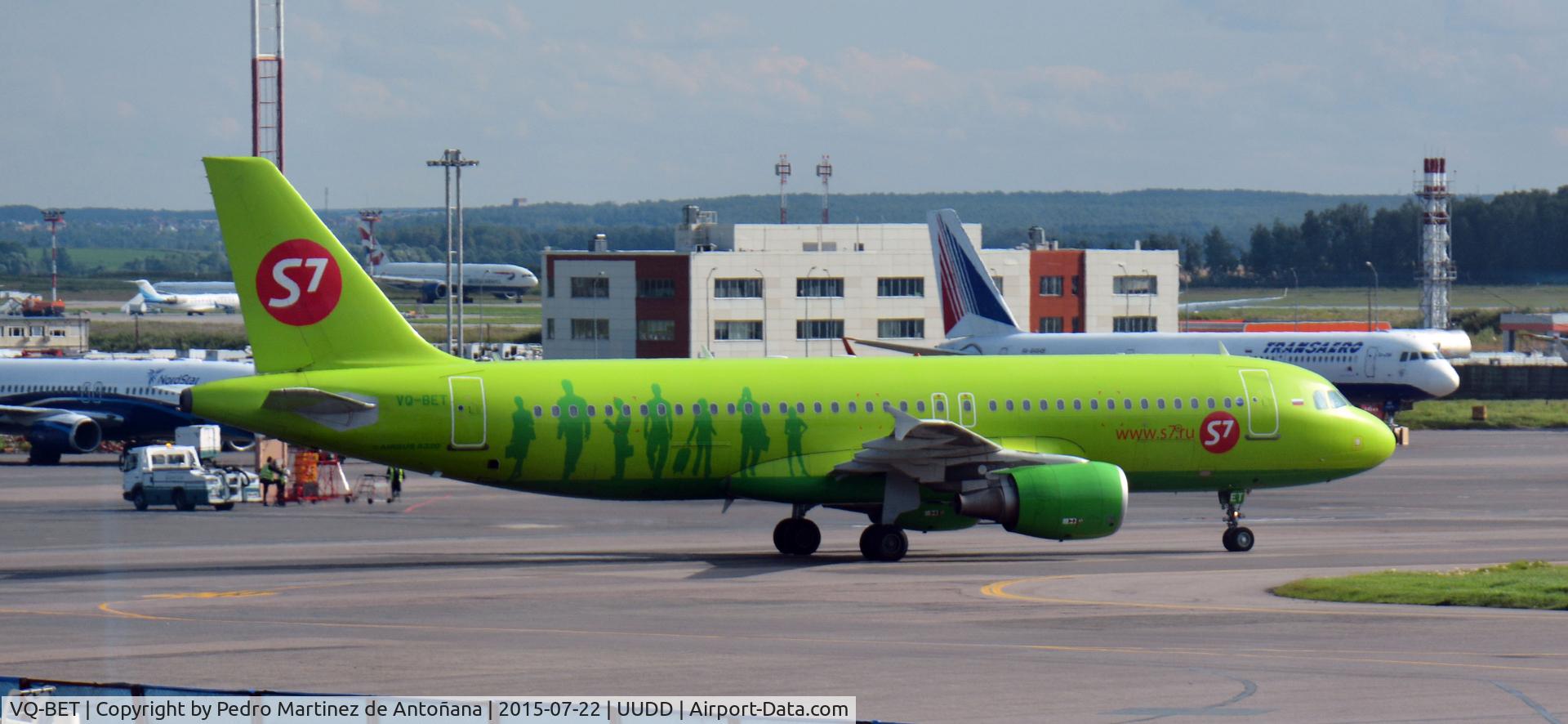 VQ-BET, 2009 Airbus A320-214 C/N 4150, Domodedovo - Moscu - Rusia