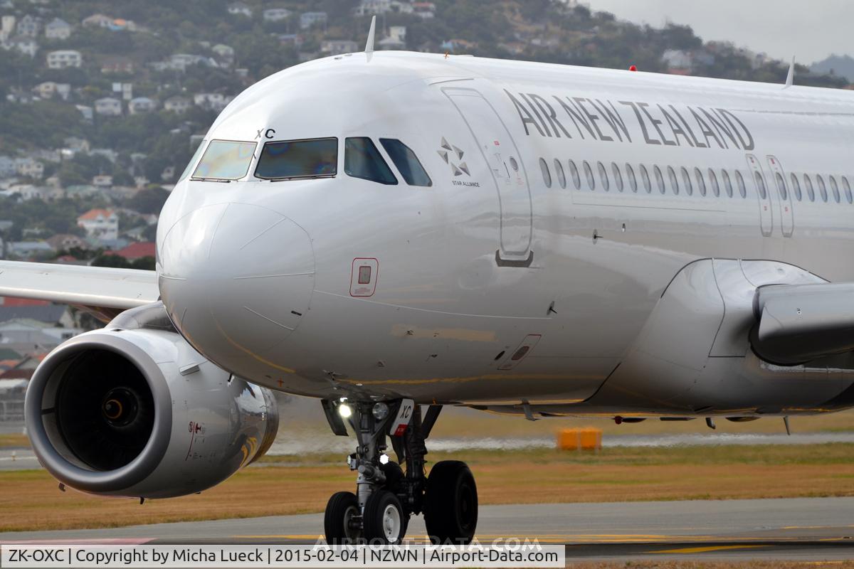 ZK-OXC, 2013 Airbus A320-232 C/N 5847, At Wellington