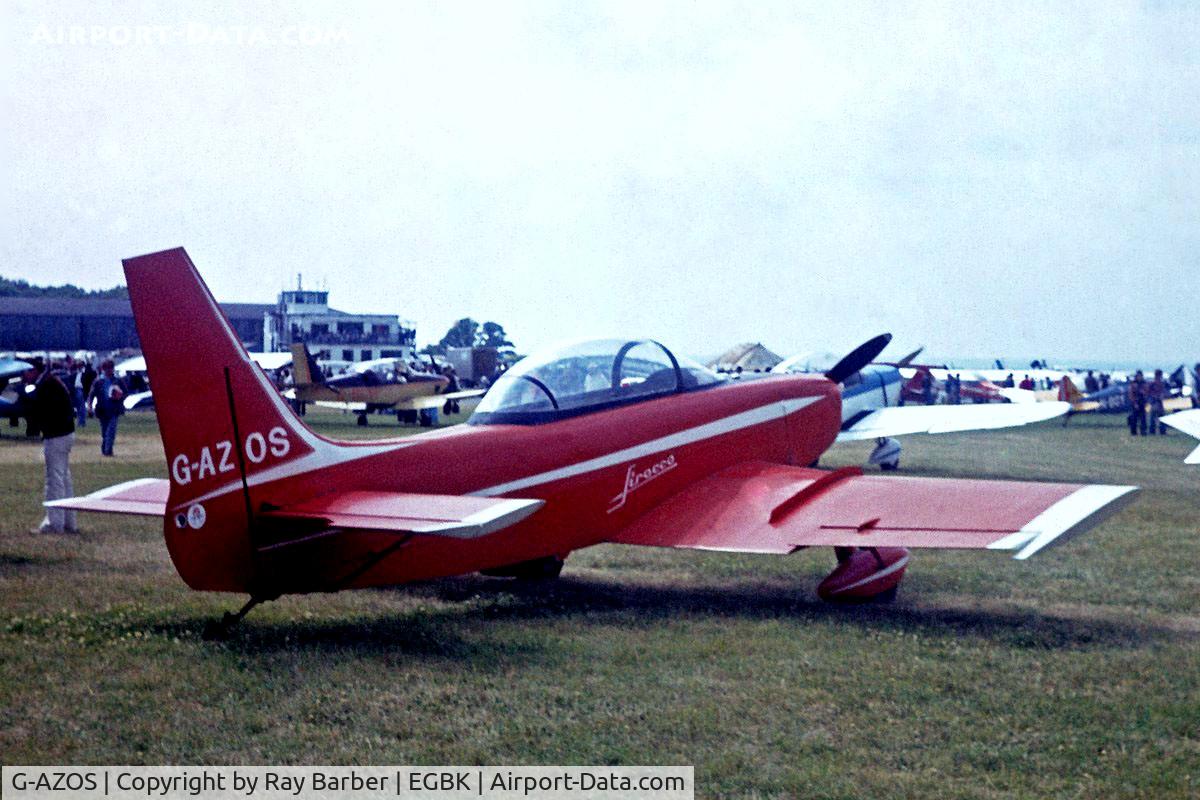 G-AZOS, 1975 Jurca MJ-5 Sirocco C/N PFA 2206, Jurca MJ.5-H1 Sirocco [PFA 2206] Sywell~G 01/07/1978