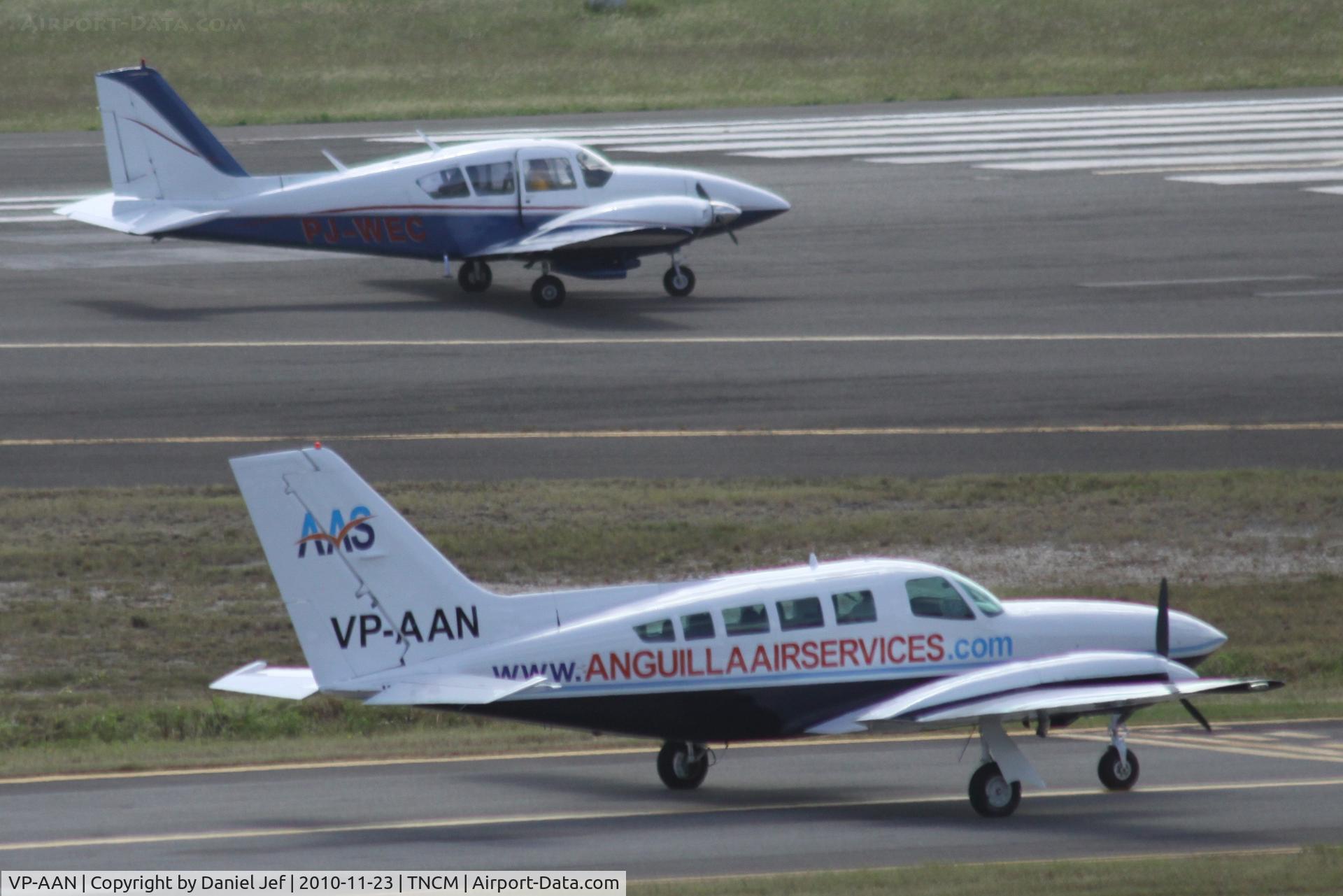 VP-AAN, 1979 Cessna 402C Businessliner C/N 402C0029, 