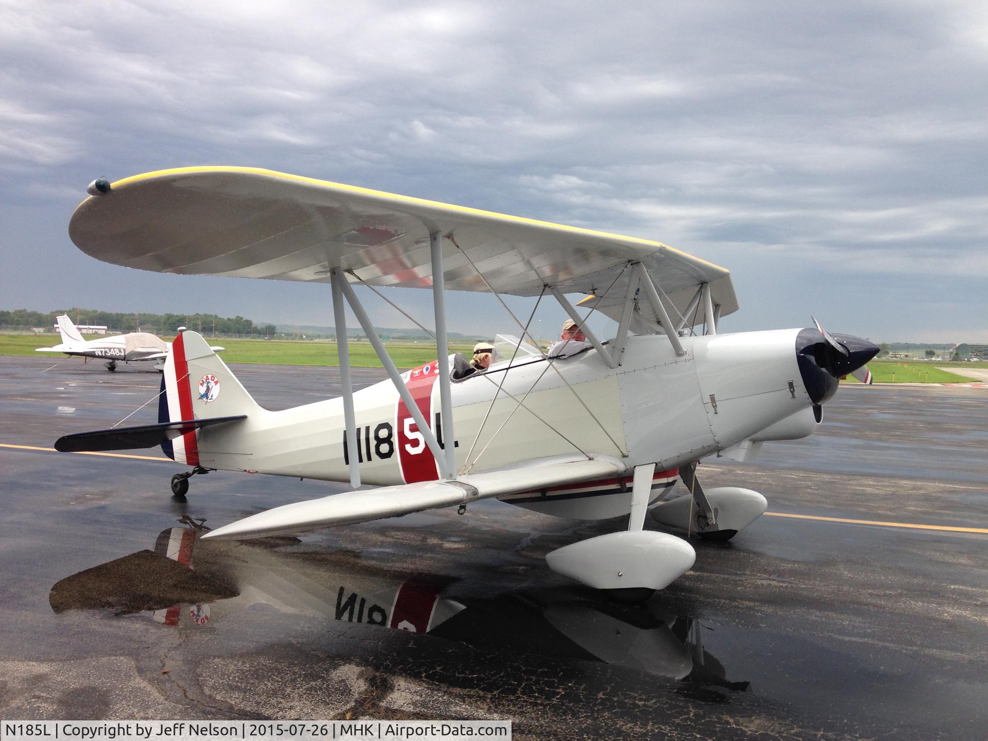 N185L, 1965 Liberty Sport-orval N. Lloyd A C/N 1164, N185L at Manhattan Ks.