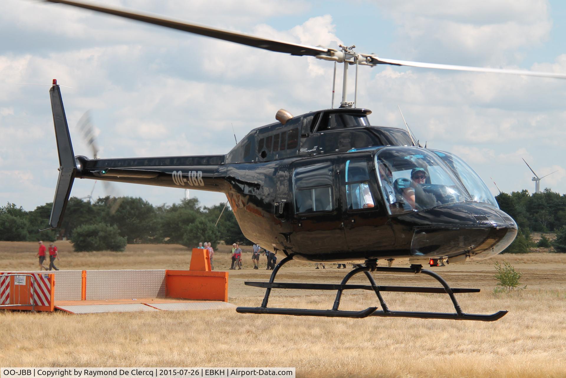 OO-JBB, 1978 Bell 206B JetRanger II C/N 2584, Keiheuvel Fly-in.