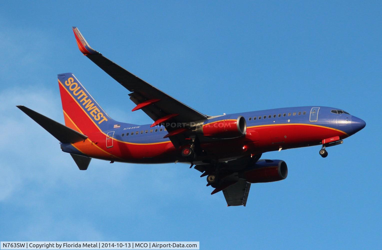 N763SW, 2000 Boeing 737-7H4 C/N 27877, Southwest