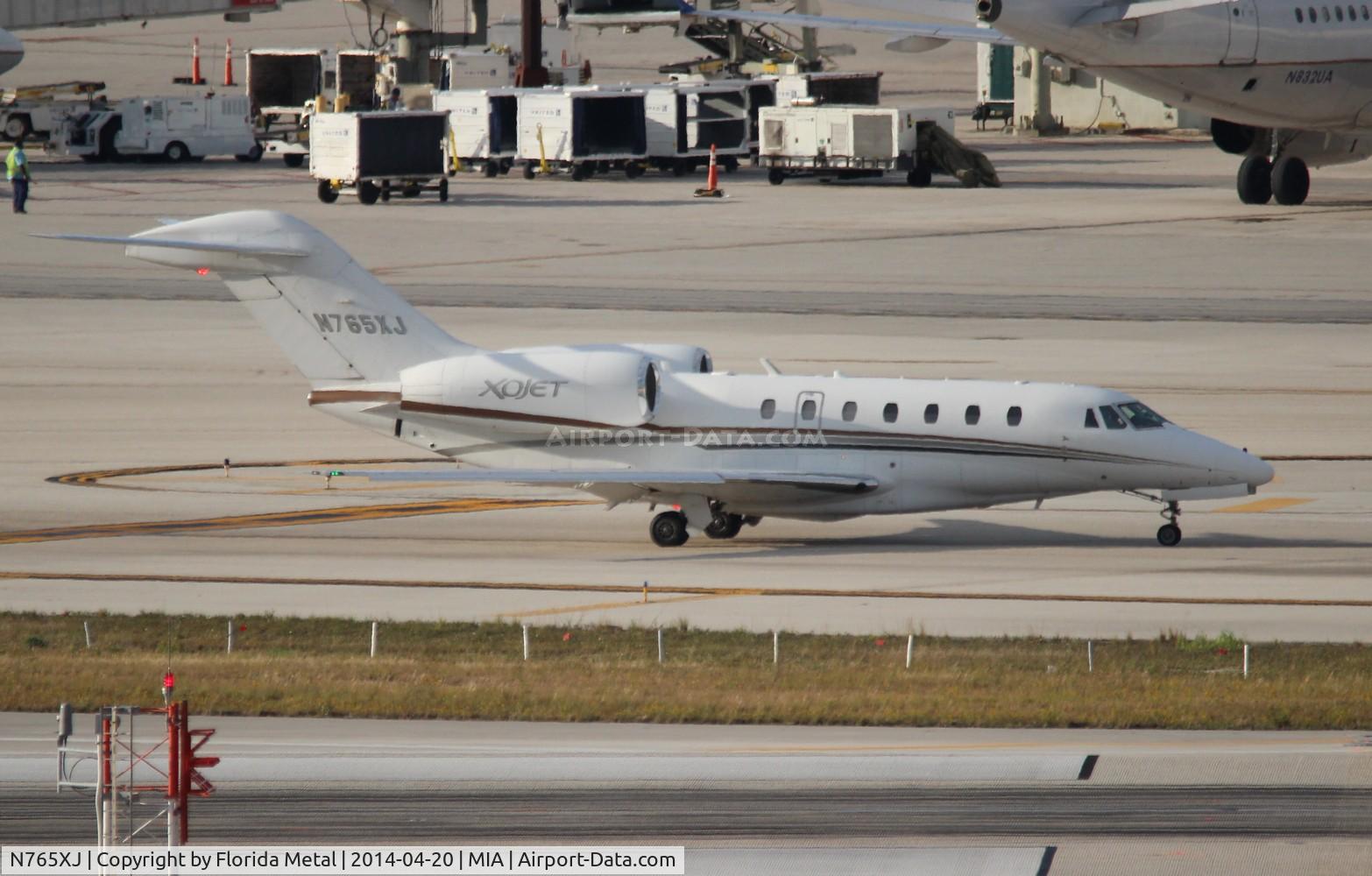 N765XJ, 2006 Cessna 750 Citation X Citation X C/N 750-0265, Citation X