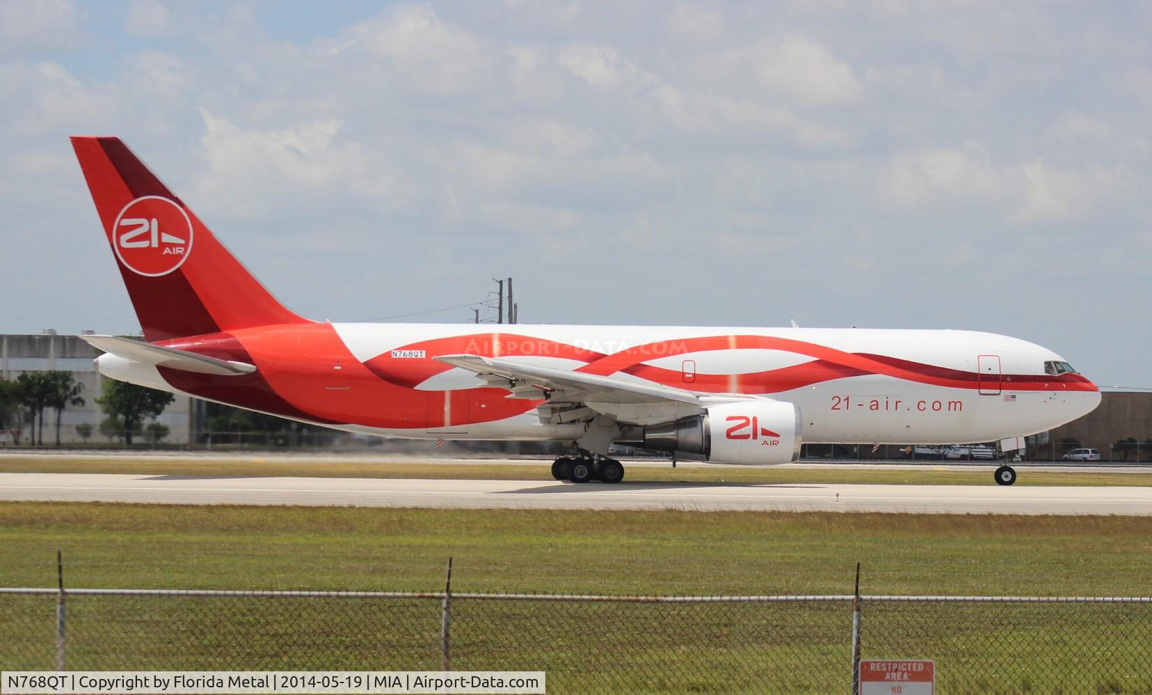 N768QT, 1987 Boeing 767-241 C/N 23803, 21-Air
