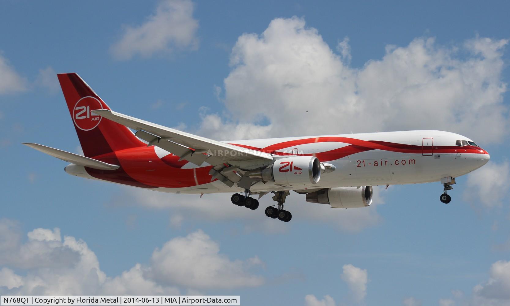 N768QT, 1987 Boeing 767-241 C/N 23803, 21-Air Cargo