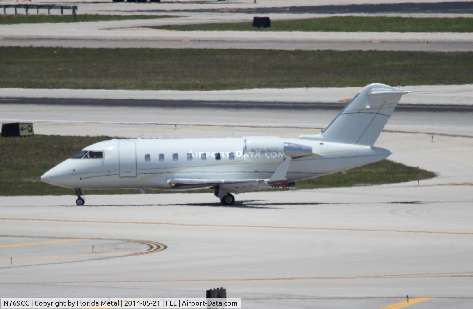 N769CC, 2008 Bombardier Challenger 605 (CL-600-2B16) C/N 5769, Challenger 605