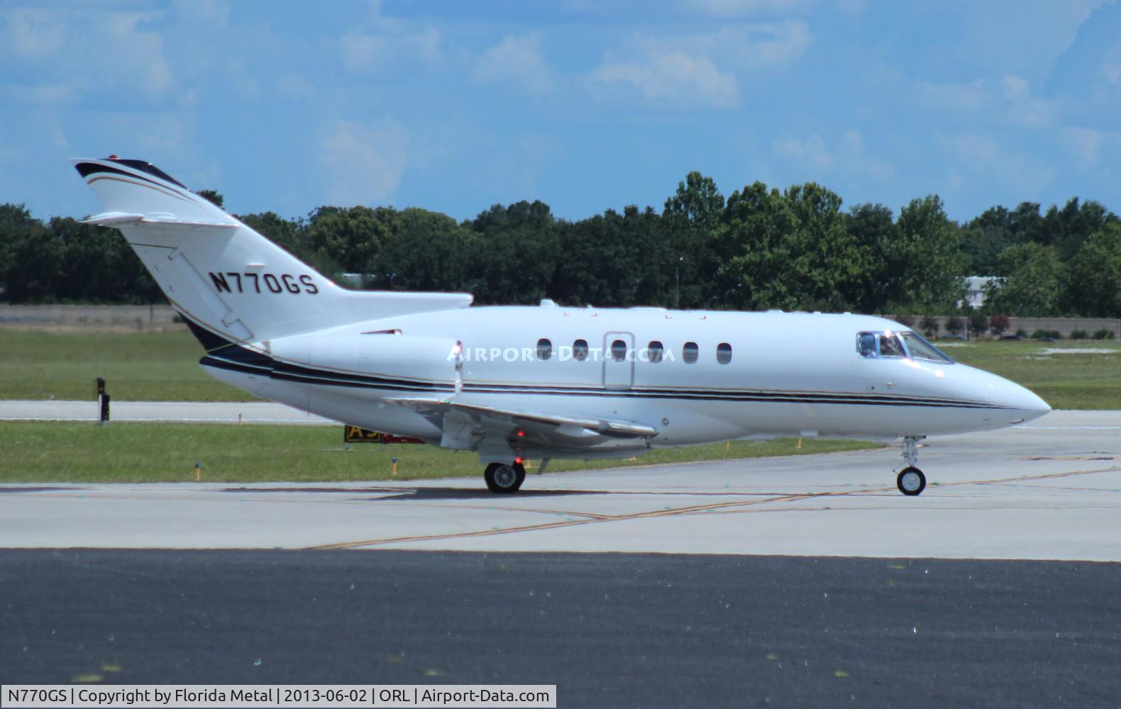 N770GS, 2008 Hawker Beechcraft 750 C/N HB-3, Hawker 750