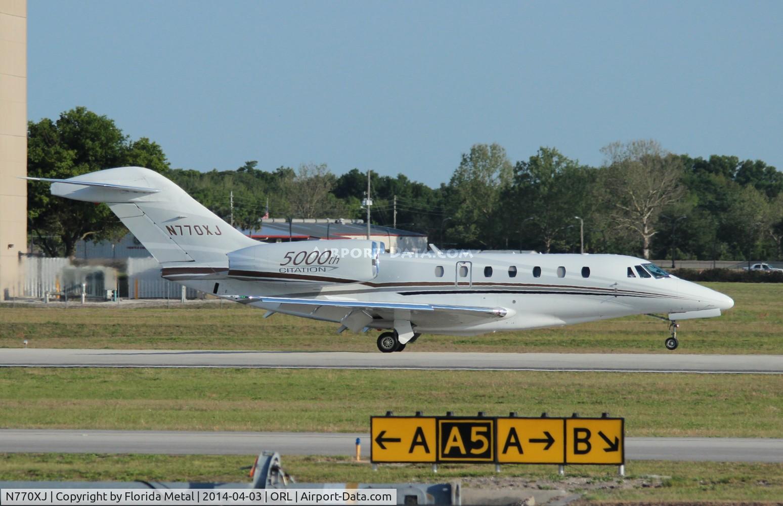 N770XJ, 2007 Cessna 750 Citation X C/N 750-0270, Citation X