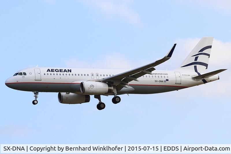 SX-DNA, 2015 Airbus A320-232 C/N 6655, The new SX-DNA arrives STR