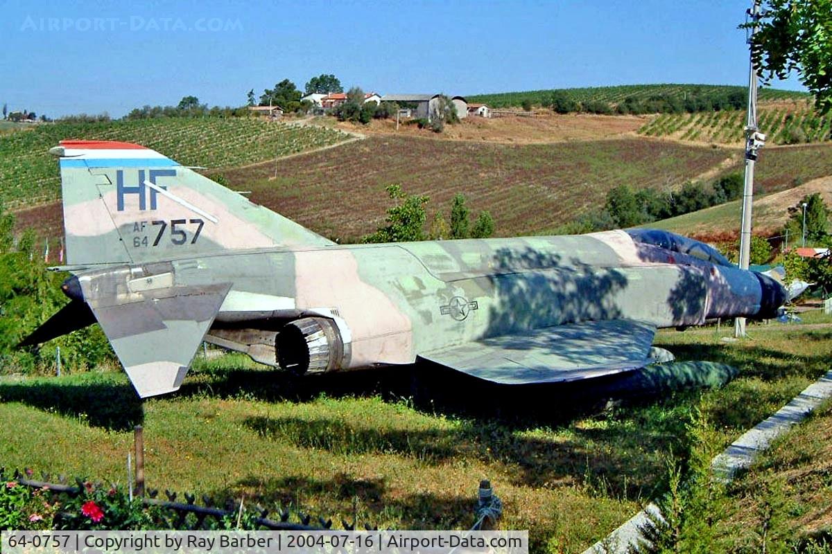 64-0757, 1964 McDonnell F-4C Phantom II C/N 1047, McDonnell Douglas EF-4C Phantom II [1047] (United States Air Force) Cerbaiola/Emilia-Romagna~I 16/07/2004