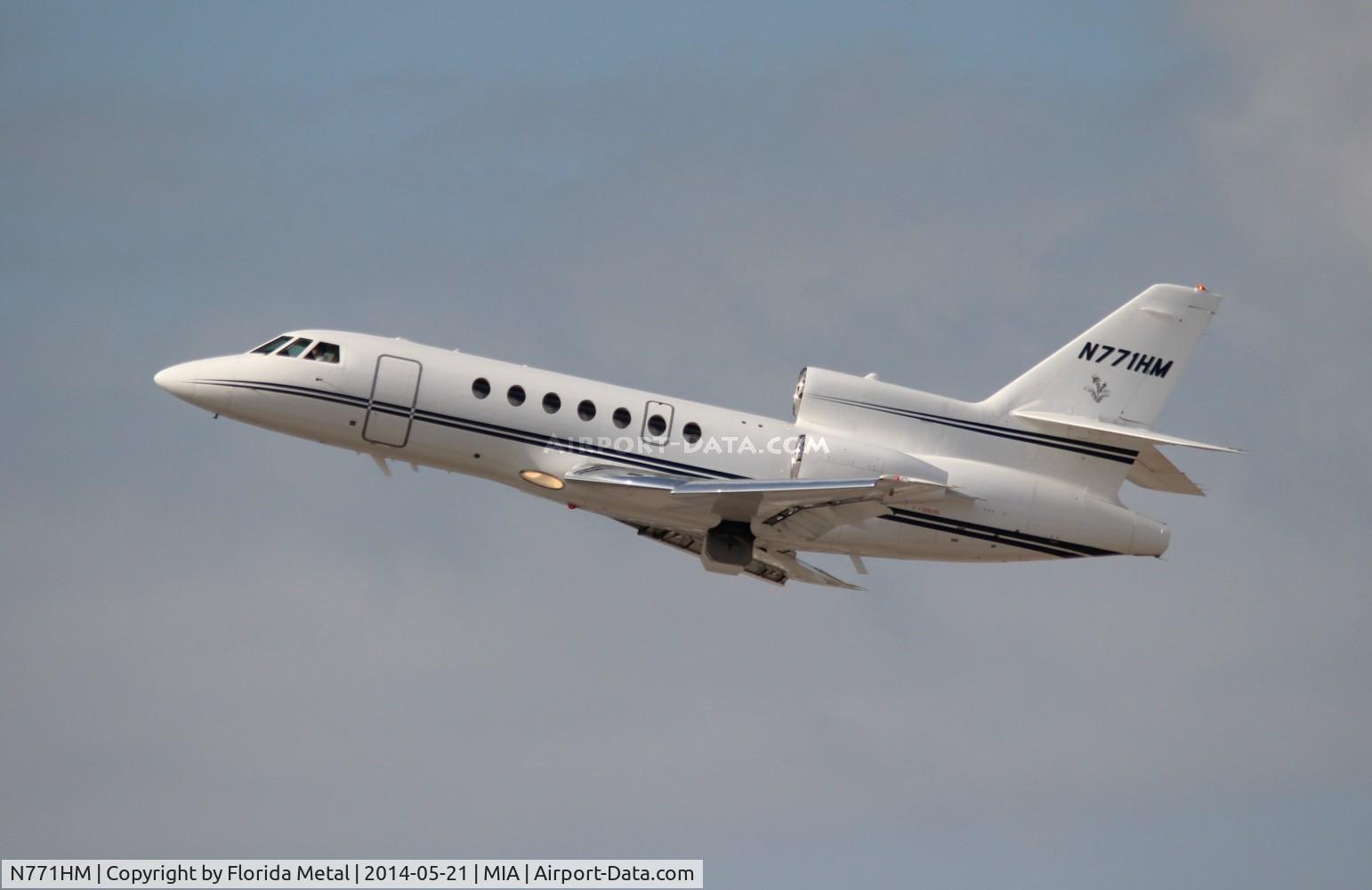 N771HM, 2001 Dassault Falcon 50 C/N 318, Falcon 50