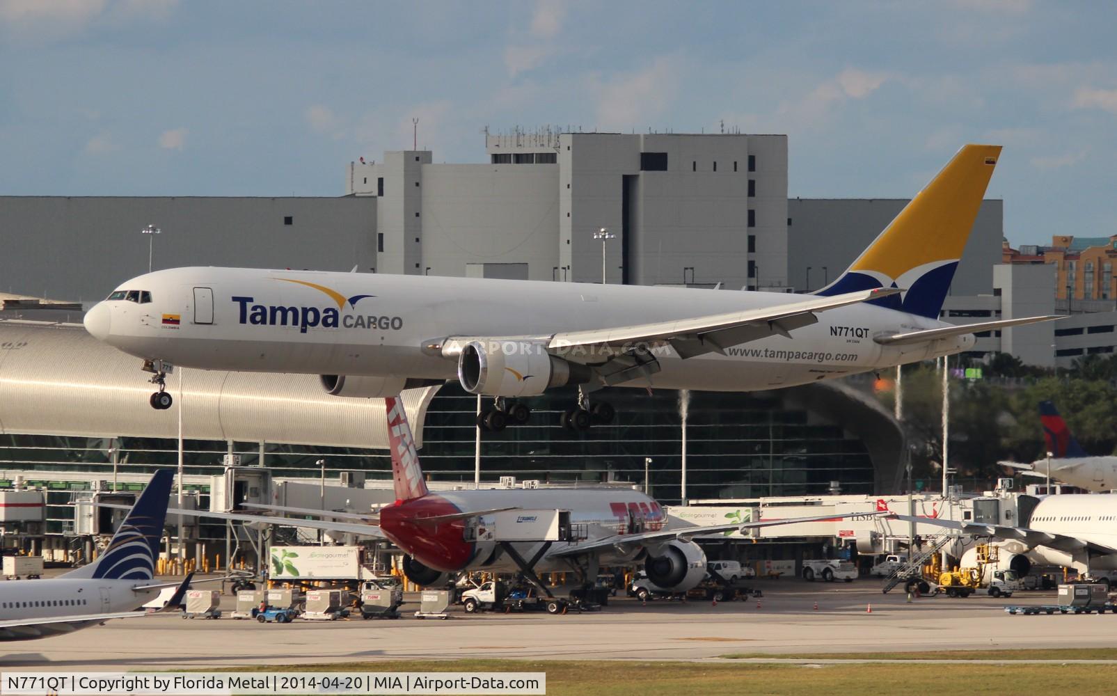 N771QT, Boeing 767-381F C/N 33404, Tampa Cargo