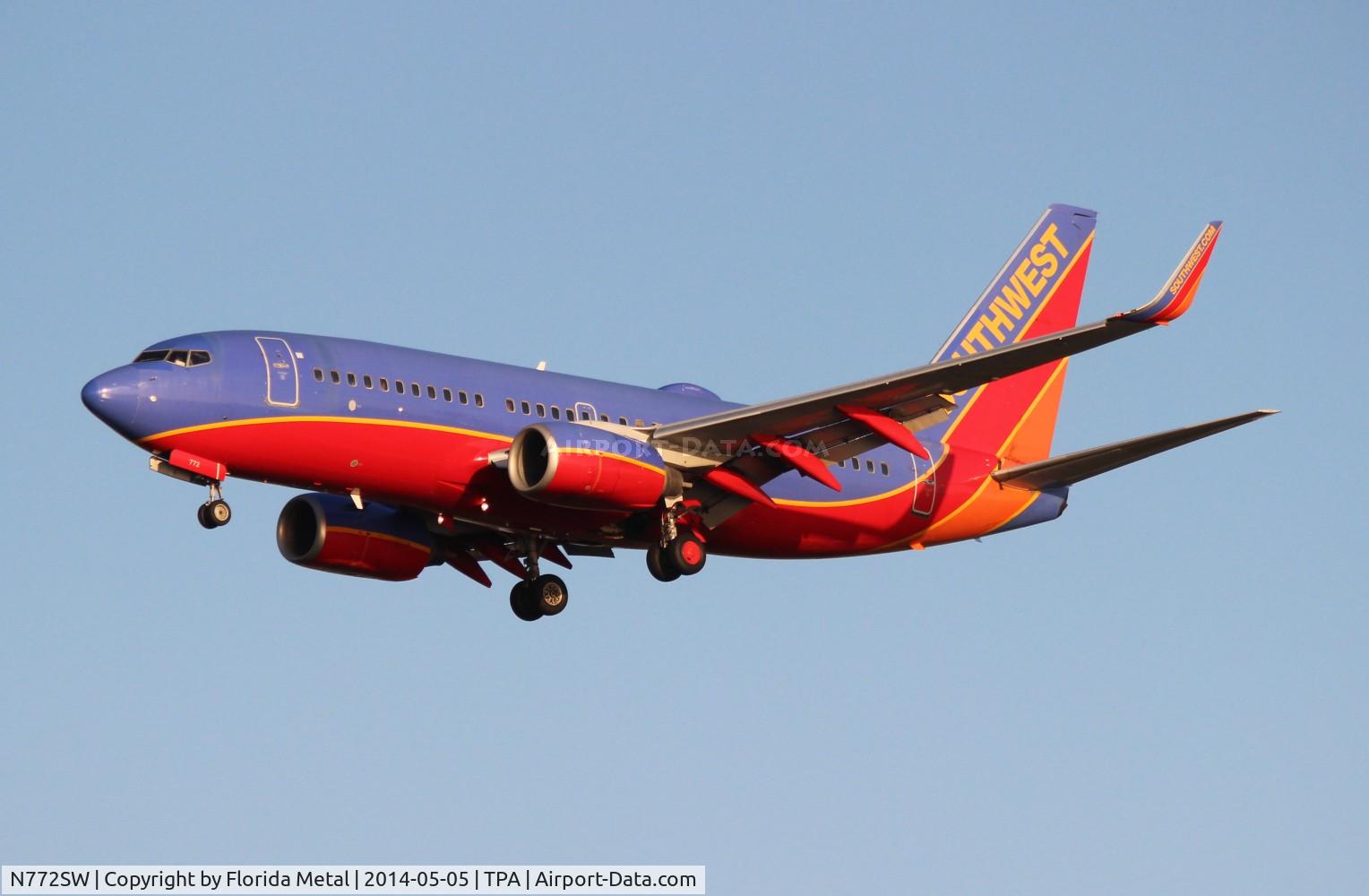 N772SW, 2000 Boeing 737-7H4 C/N 27880, Southwest