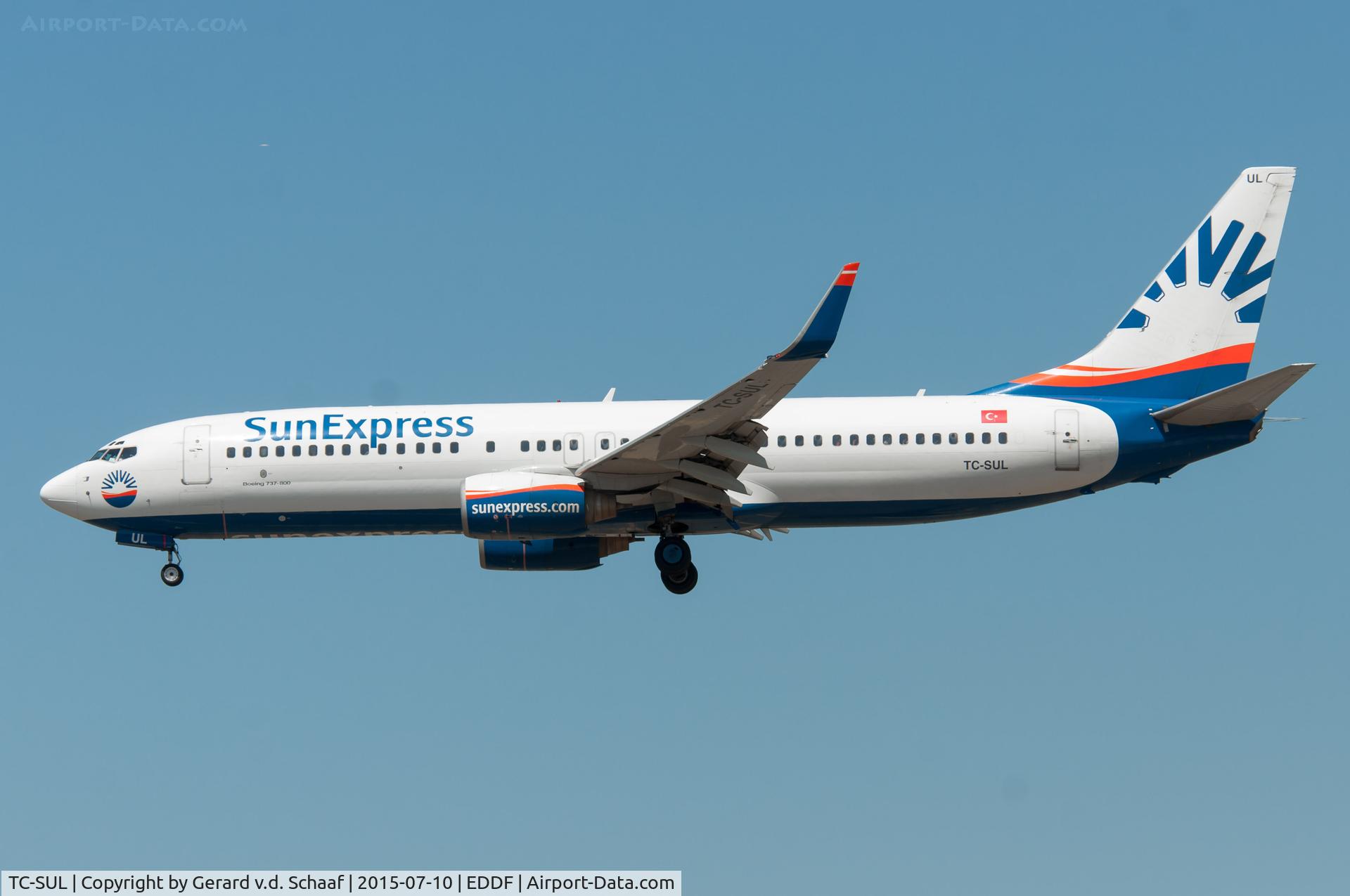 TC-SUL, 1998 Boeing 737-85F C/N 28822, Frankfurt, July 2015