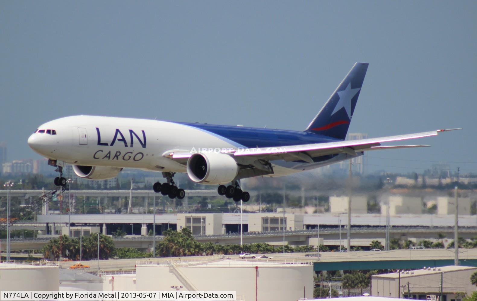 N774LA, 2009 Boeing 777-F6N C/N 37710, LAN Colombia Cargo