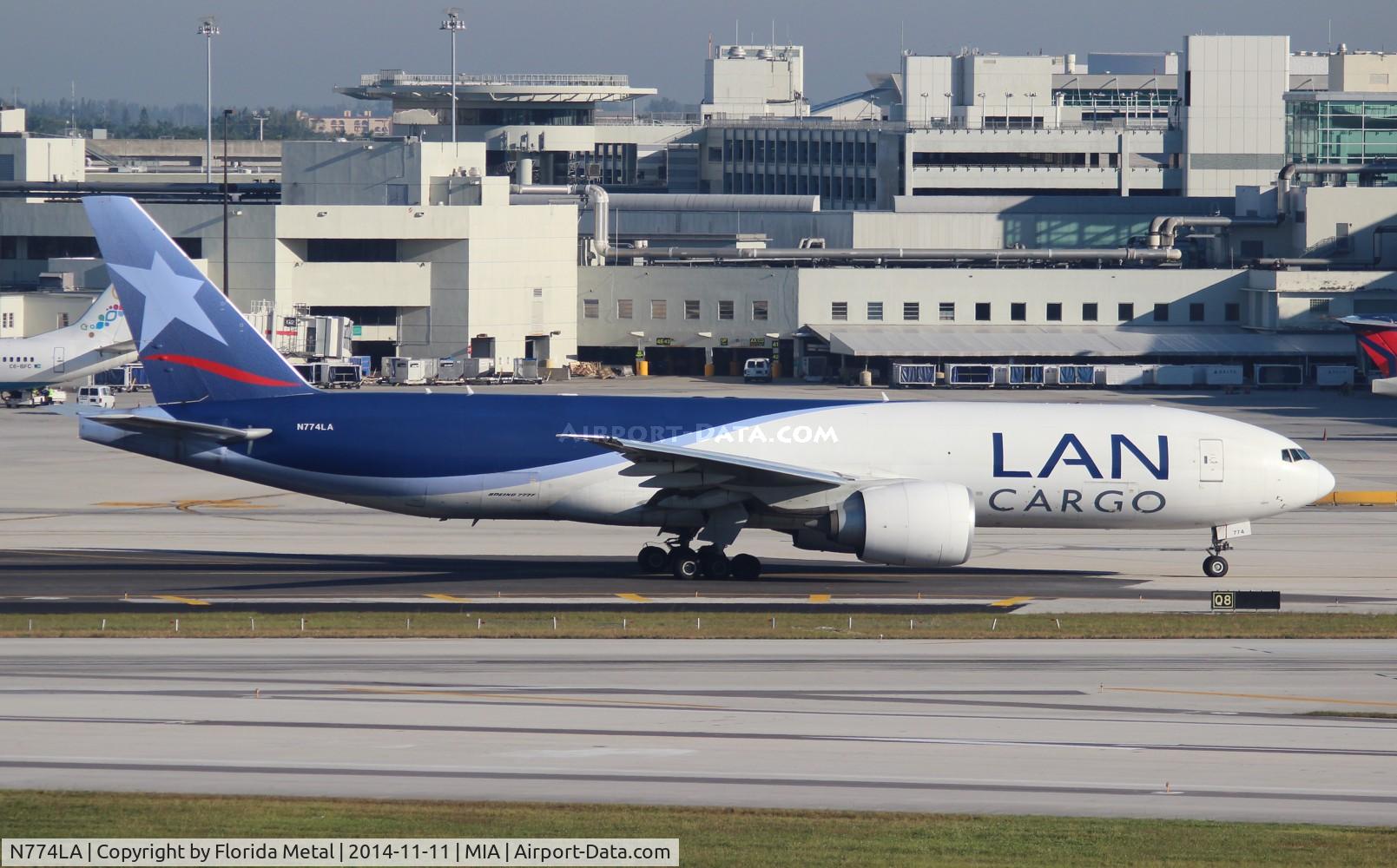 N774LA, 2009 Boeing 777-F6N C/N 37710, LAN Colombia Cargo