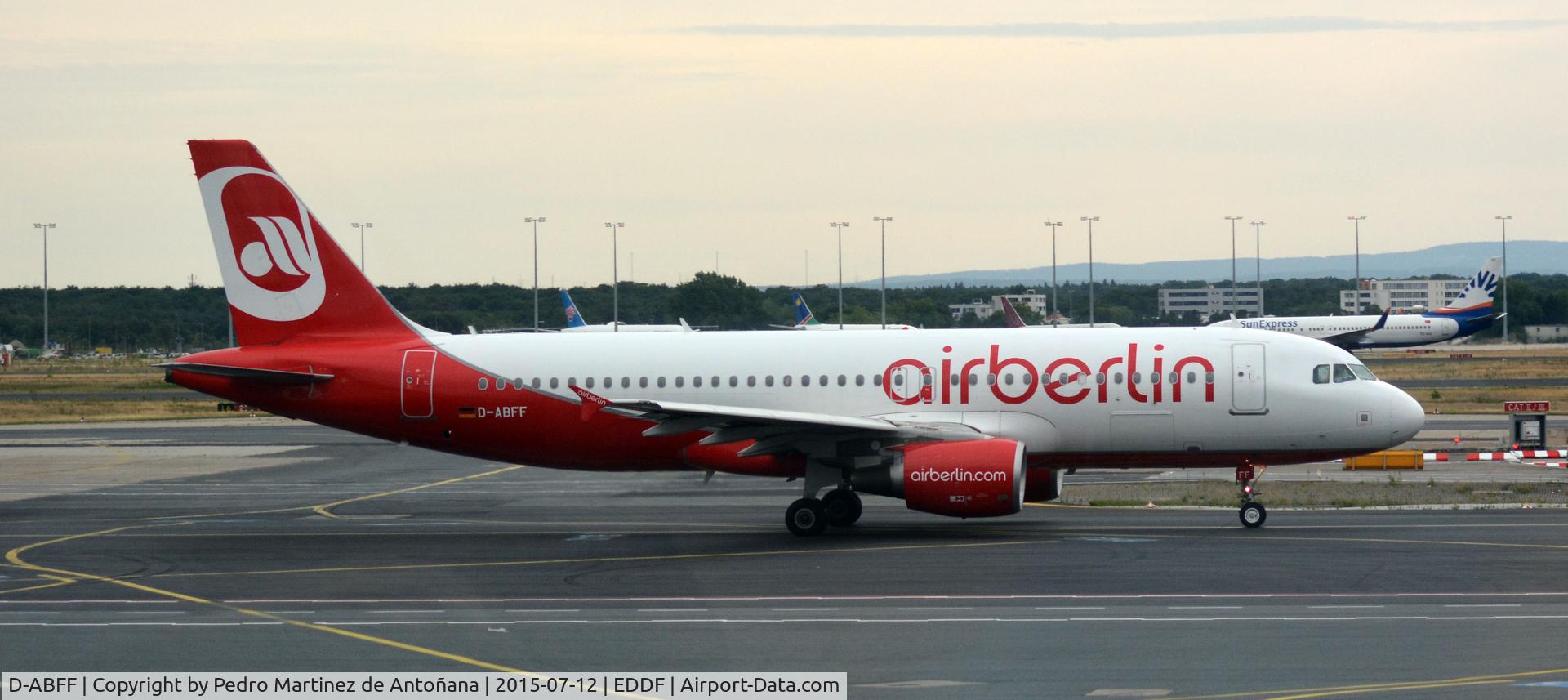 D-ABFF, 2010 Airbus A320-214 C/N 4329, Frankfurt - Flughafen - Alemania