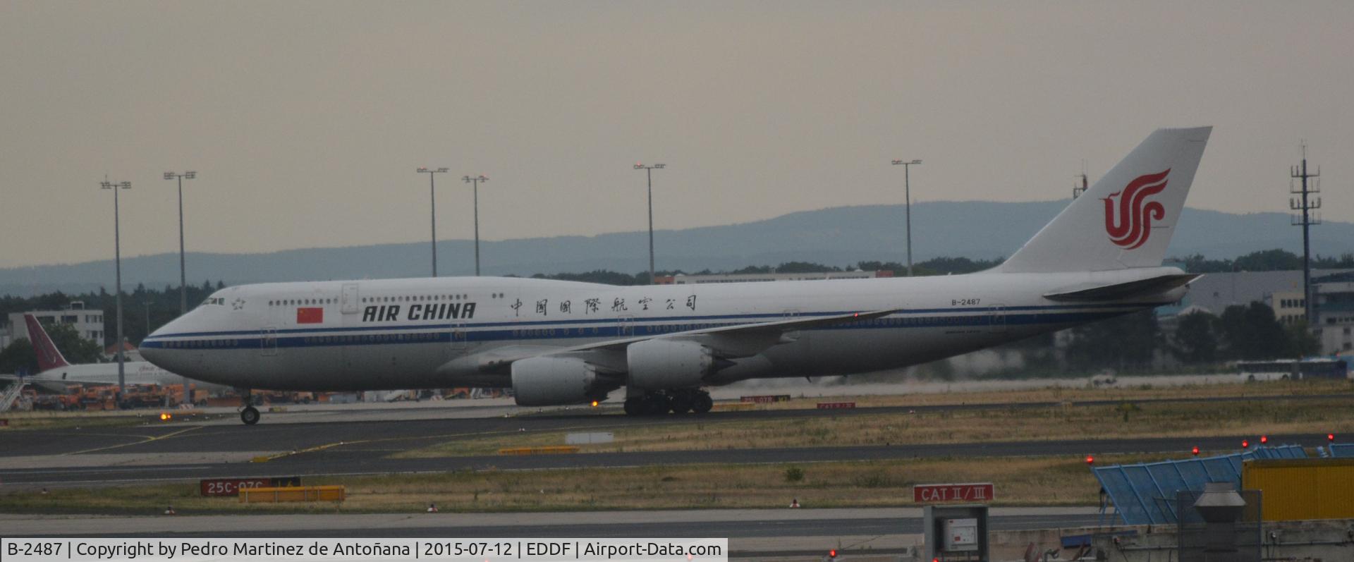 B-2487, 2014 Boeing 747-89L C/N 44932, Frankfurt - Flughafen - Alemania