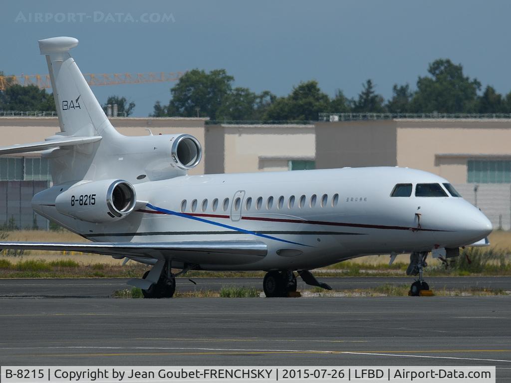 B-8215, 2012 Dassault Falcon 7X C/N 157, Business Avia
