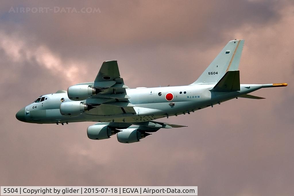 5504, 2012 Kawasaki P-1 C/N 4, First time for me