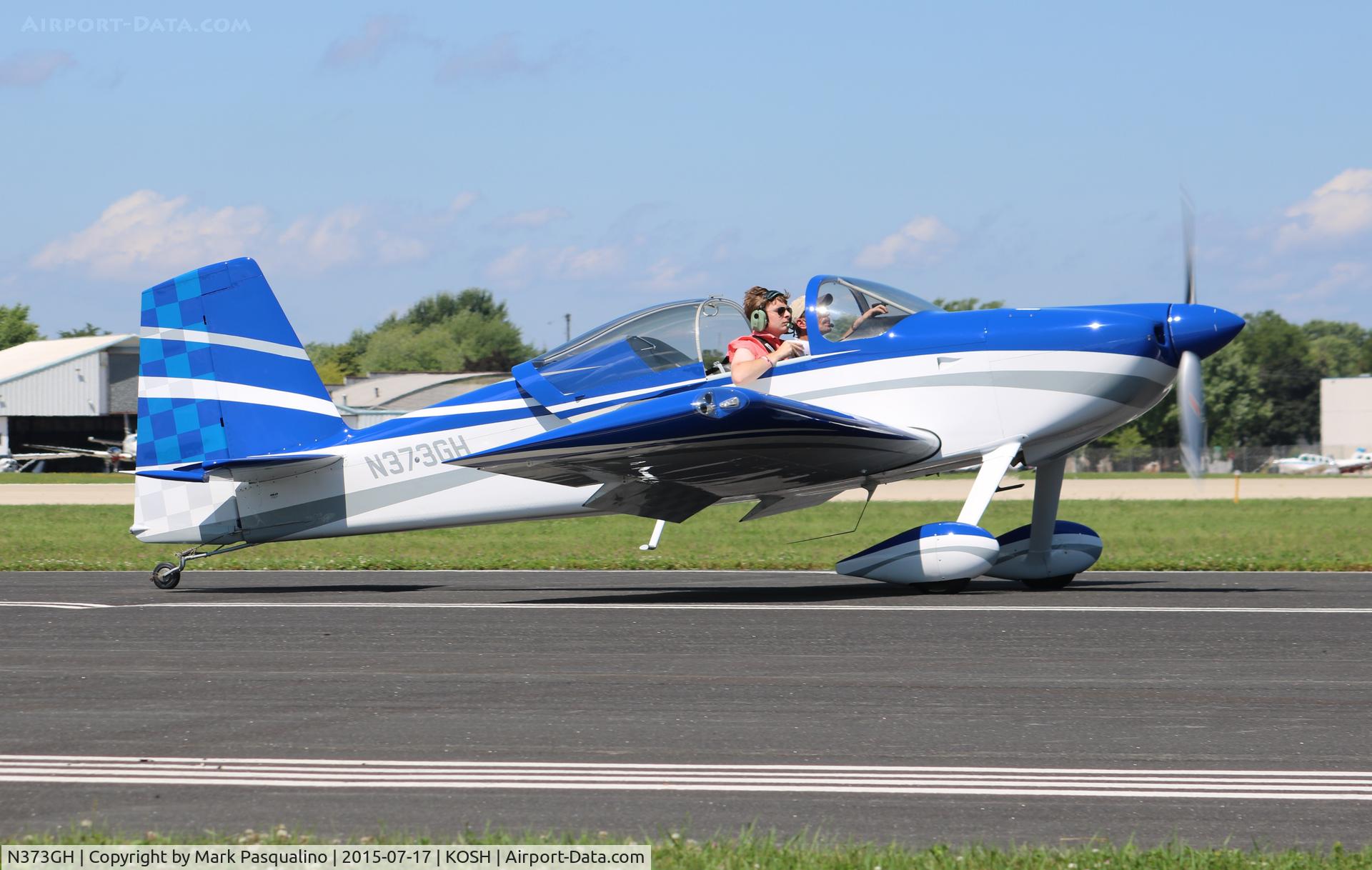N373GH, 2013 Vans RV-7 C/N 73495, Vans RV-7