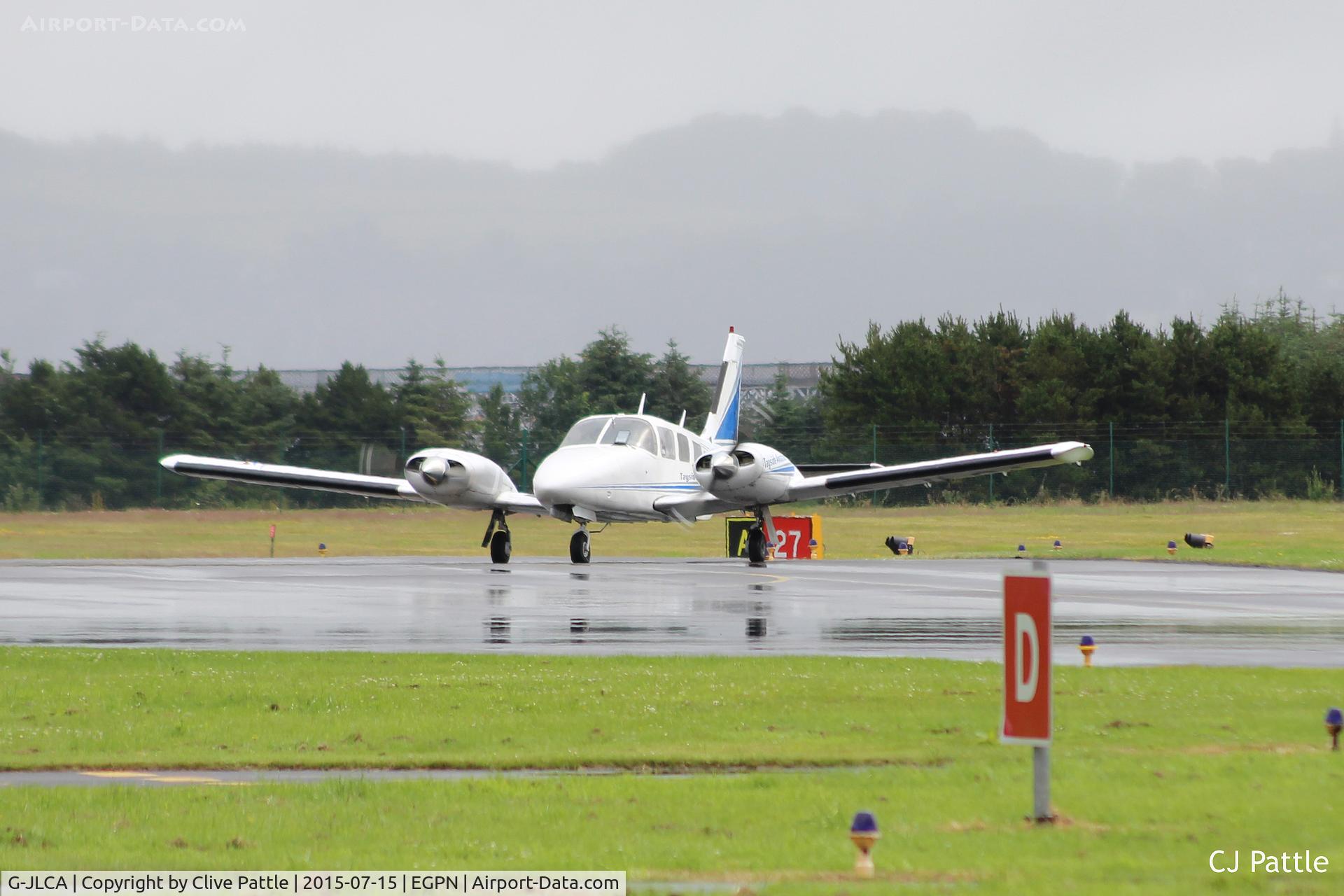G-JLCA, 1978 Piper PA-34-200T Seneca II C/N 34-7870428, Based with Tayside Aviation and seen at Dundee EGPN
