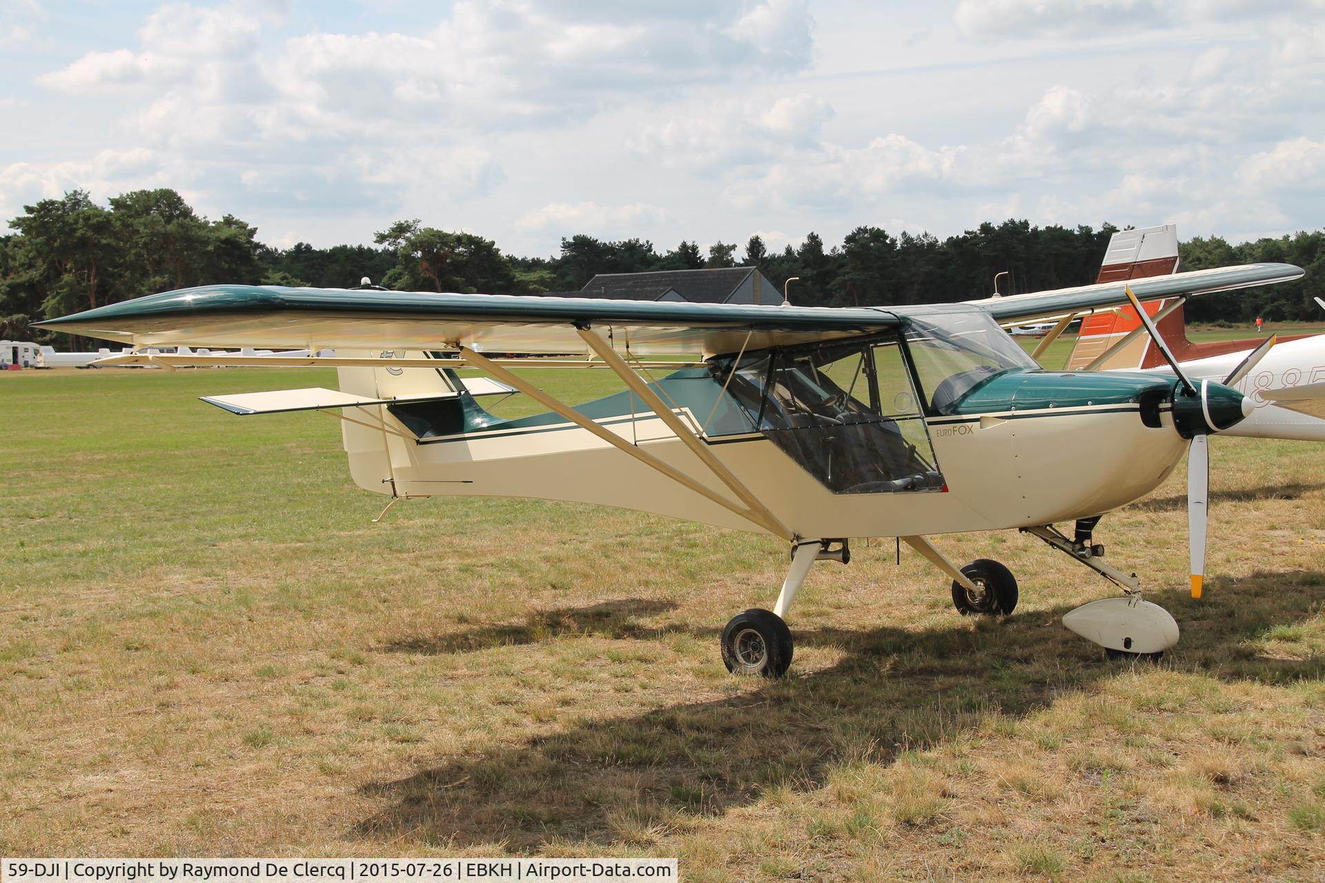 59-DJI, Aeropro Eurofox C/N 10704, Visitor at the Keiheuvel fly-in.