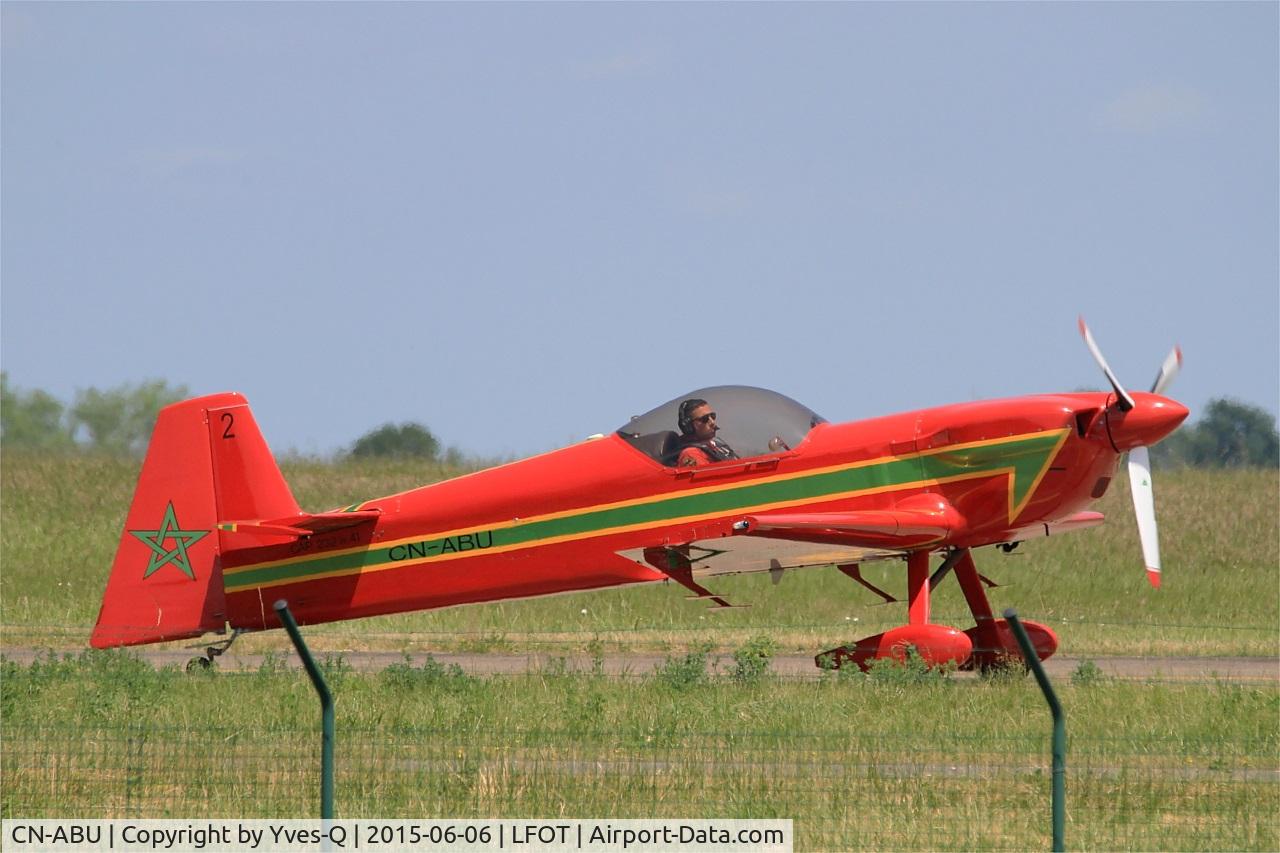 CN-ABU, Mudry CAP-232 C/N 41, Royal Moroccan Air Force Mudry CAP-232, N° 2 of Aerobatic Team Marche Verte 2015, Tours Air Base 705 (LFOT-TUF) Air show 2015