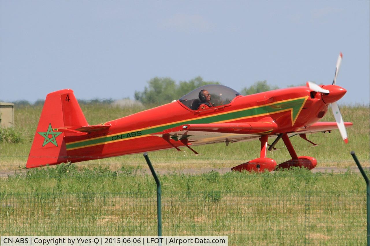 CN-ABS, Mudry CAP-232 C/N 36, Royal Moroccan Air Force Mudry CAP-232, N° 4 of Aerobatic Team Marche Verte 2015, Tours Air Base 705 (LFOT-TUF) Air show 2015