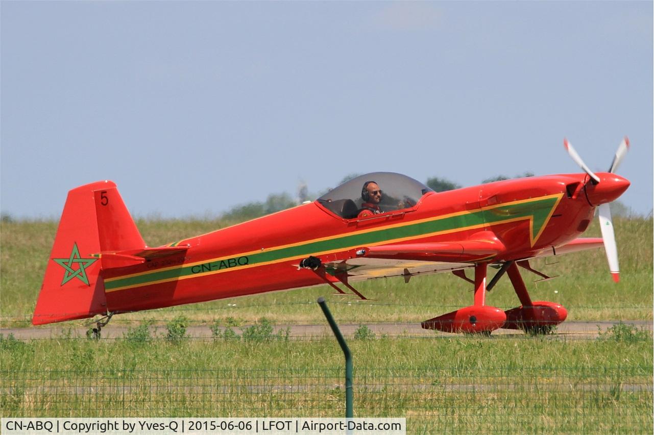 CN-ABQ, Mudry CAP-232 C/N 26, Royal Moroccan Air Force Mudry CAP-232, N° 5 of Aerobatic Team Marche Verte 2015, Tours Air Base 705 (LFOT-TUF) Air show 2015