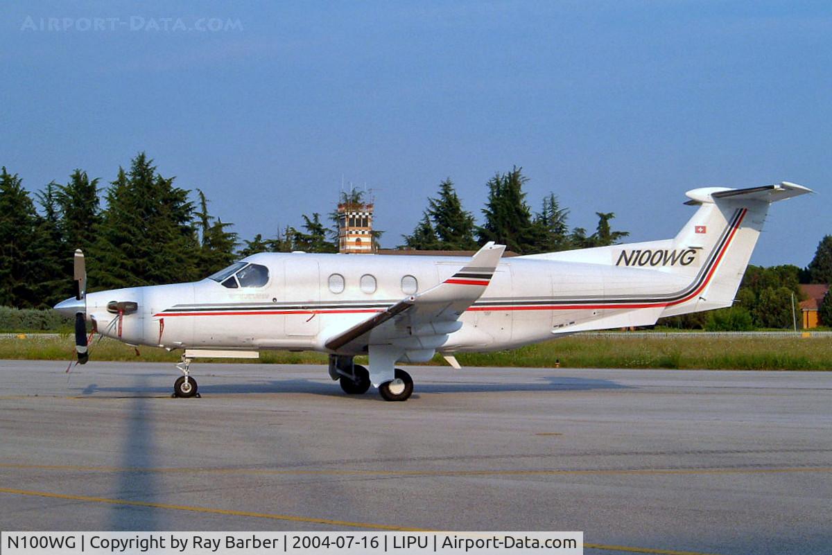 N100WG, 1995 Pilatus PC-12 C/N 131, Pilatus PC-12 [131] Padova~I 16/07/2004